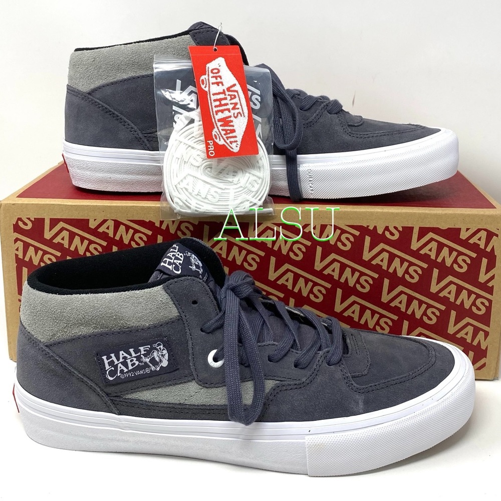VANS Half Cab Pro Periscope Suede Grey Men Sneaker - Picture 5 of 10